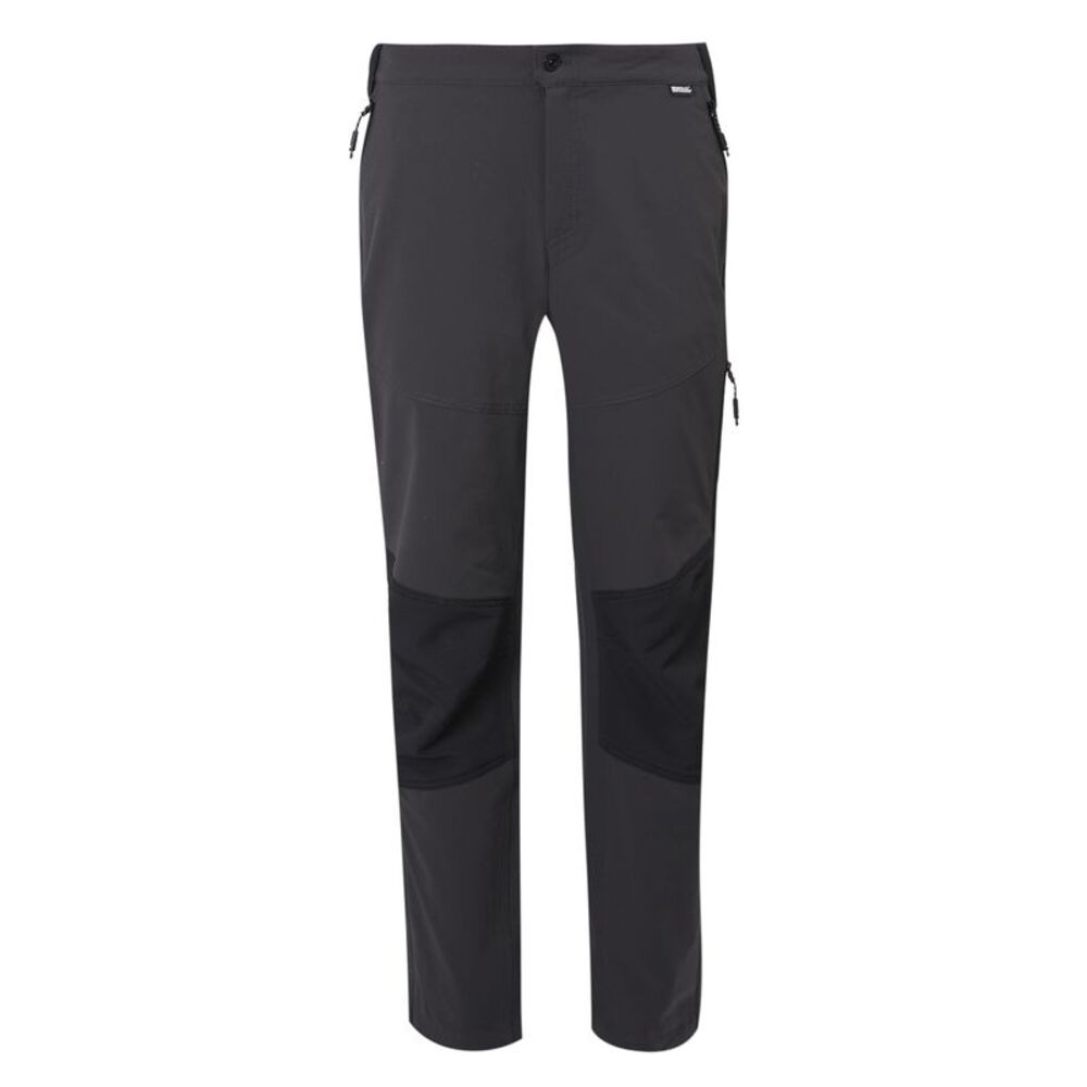 Regatta Mens Questra V Hiking Trousers / Ash/Black